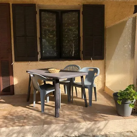 アパート Duplex Et Rez De Jardin Les Orangers San-Martino-di-Lota